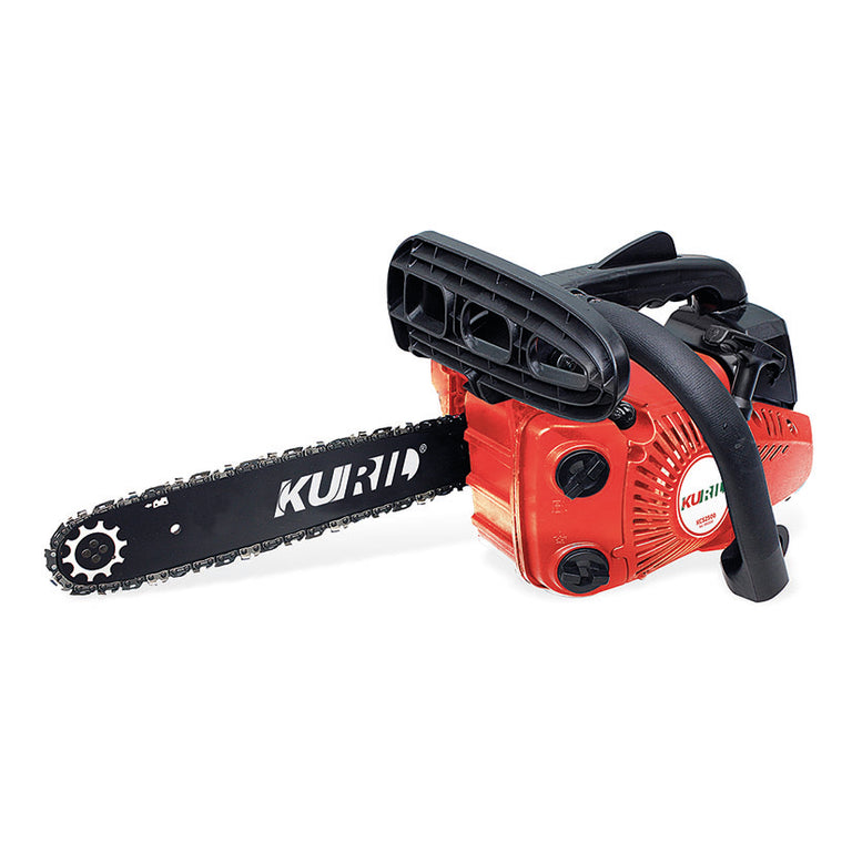 Motosierra de poda a gasolina KURIL KM2500 con espada de 10 pulgadas y motor de 25cc