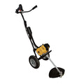 Desbrozadora de gasolina Garland Best 901 TG-V25 con ruedas, motor amarillo de 51,7cc y manillar ergonómico.