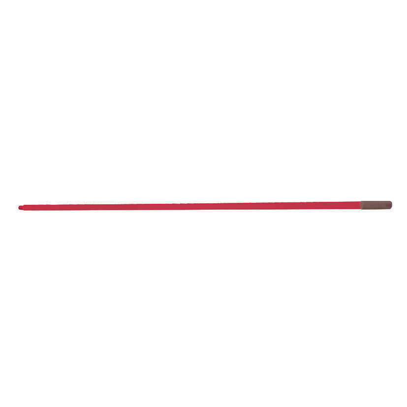 Mango metálico rojo HABITEX Rex para limpieza con colgador integrado