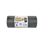 Bolsa de basura Habitex Comunidad 240 litros 115x150 cm rollo de 10 unidades negro extra resistente
