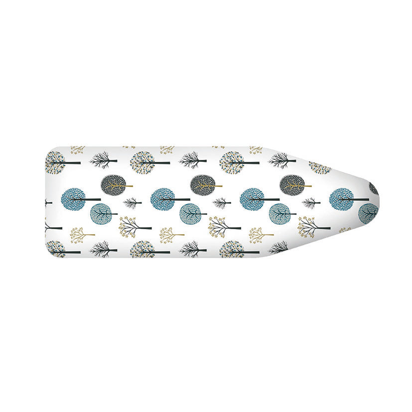 Funda para tabla de planchar HABITEX modelo Bosco con estampado de árboles minimalistas