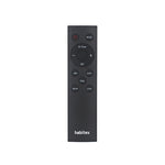 Control remoto negro para calefactor split Habitex con funciones de temporizador y bloqueo