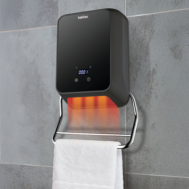 Calefactor Toallero Cerámico HABITEX 2000W E5704/E5705