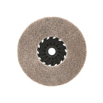 Disco borrador MUSSOL K64 de 115 mm con textura de fibra abrasiva para limpieza técnica