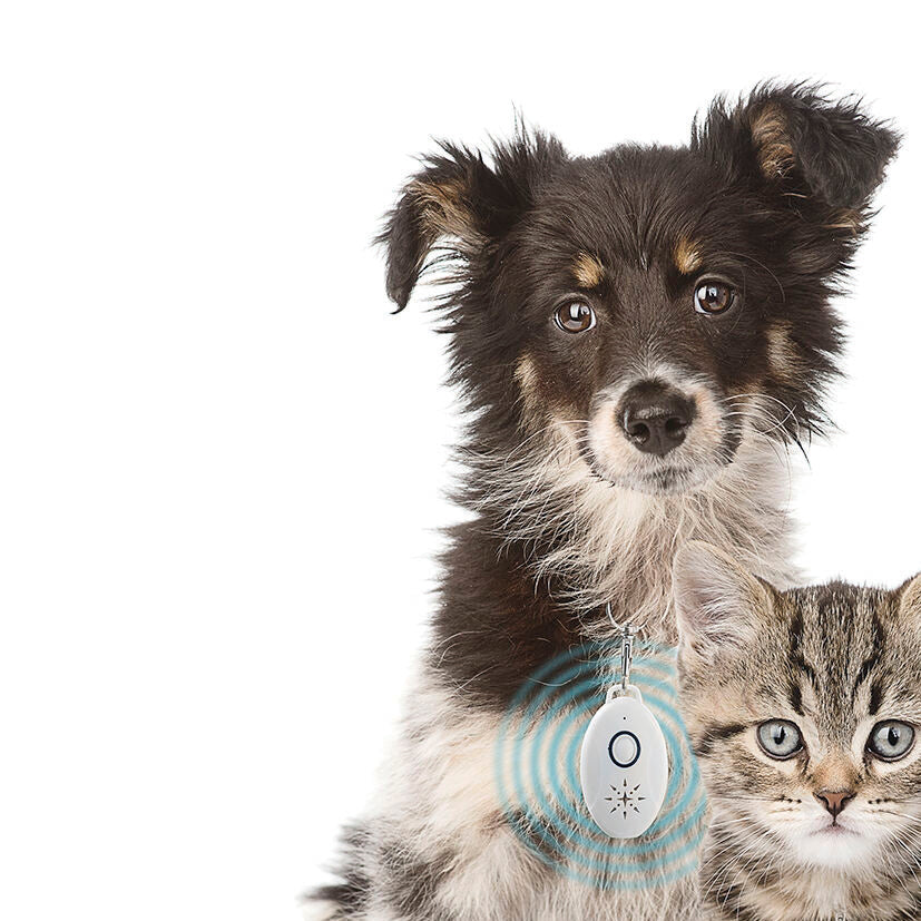 Colgante Antiparásitos Ultrasónico Recargable para Mascotas