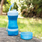 Botella 2 en 1 Comida y Agua para Mascotas