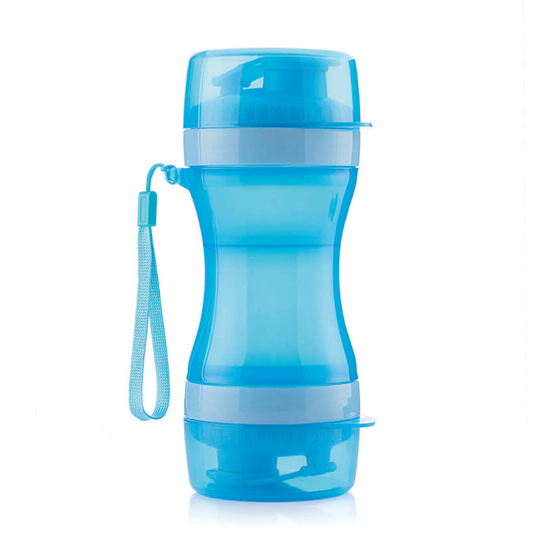 Botella 2 en 1 Comida y Agua para Mascotas