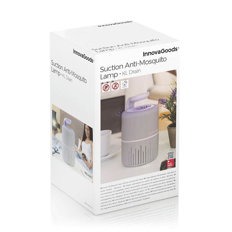 Lámpara Antimosquitos por Succión InnovaGoods Ø12x21cm