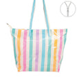 Bolso y Neceser de Playa Rayas Colores