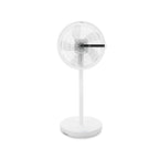 Ventilador de pie UFESA Nagasaki SilentCompact color blanco vista frontal completa