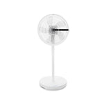 Ventilador de pie UFESA Nagasaki SilentCompact color blanco vista frontal completa