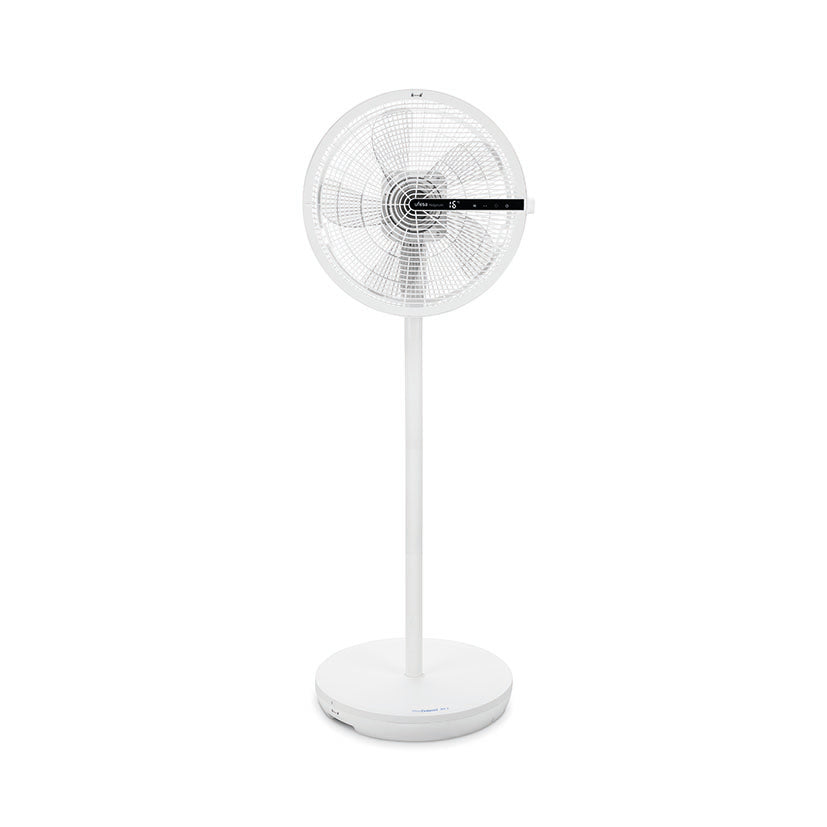 Ventilador extensible UFESA Nagasaki en posición de altura máxima 131 cm