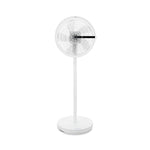 Ventilador extensible UFESA Nagasaki en posición de altura máxima 131 cm