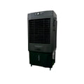 Climatizador evaporativo Garland Cool 1380 color negro con panel de control superior y ruedas de transporte