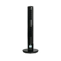 Ventilador de torre HJM Glaziar 2 secciones color negro con pantalla LCD y base circular estable