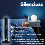 Ventilador de Torre HJM Glaziar 2 Secciones 45W 9 Velocidades