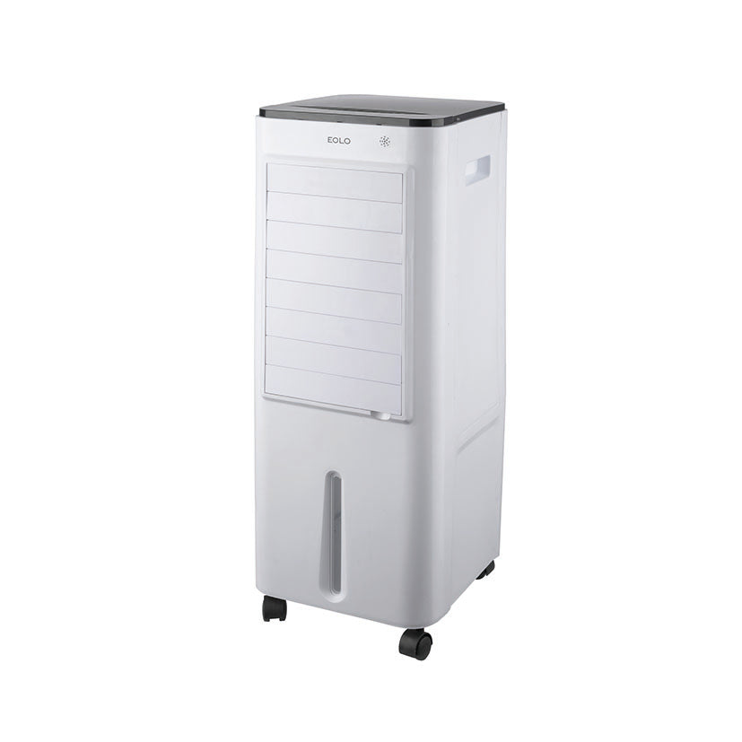 Enfriador de aire Fácula Eolo con lamas cerradas y diseño vertical compacto