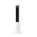 Climatizador evaporativo de torre Fácula Glaciar blanco con pantalla digital y depósito de agua de 3 litros
