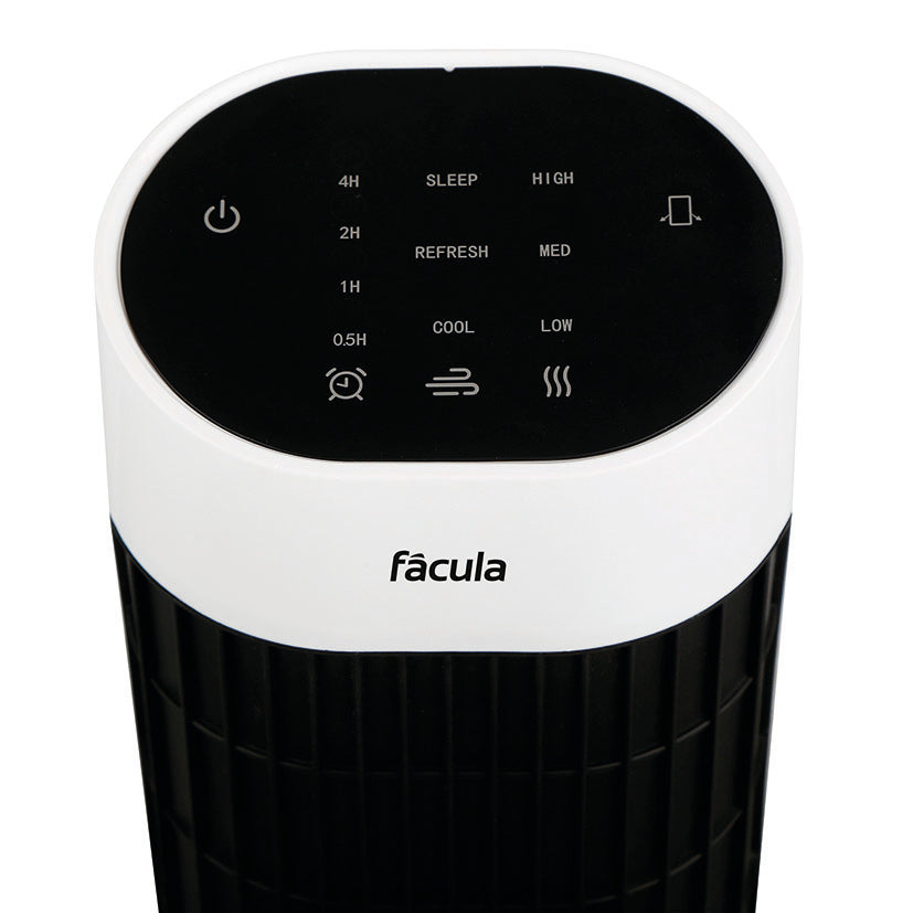 Ventilador de Torre Fácula Rock 45W con Mando y Temporizador