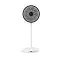 Ventilador de pie Haverland HYPE_3K24 blanco con rejilla negra frontal