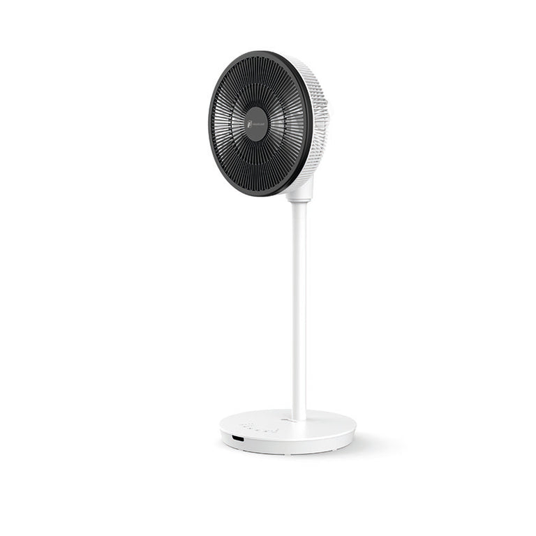 Vista lateral del ventilador Haverland HYPE_3K24 mostrando su diseño compacto y moderno
