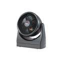 Ventilador de suelo y pared FM BF-20 color negro con cabezal oscilante y rejilla protectora espiral
