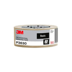 Cinta de carrocero profesional 3M P3630 Basic de 48 mm x 50 m para enmascarado y protección de superficies