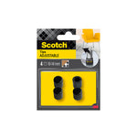 Pack 4 conteras flexibles Scotch 3M para diámetros de 10-14 mm protección de parquet
