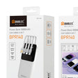 Powerbank DUOLEC BPR140 10.000 mAh con Cable 4 en 1 Blanco
