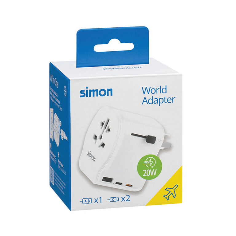 Adaptador de Viaje Universal SIMON