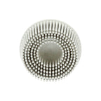 Vista superior de cepillo abrasivo 3M Scotch-Brite Bristle con cerdas de nylon y grano cerámico para limpieza industrial.