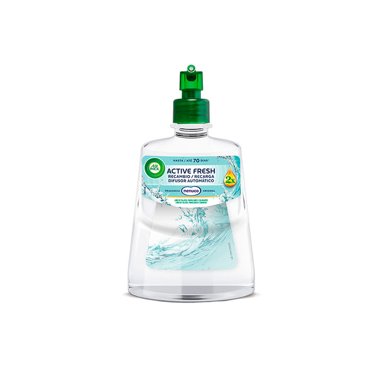 Recambio ambientador Air Wick ActiveFresh fragancia Nenuco Original 228ml
