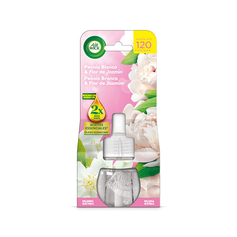 Ambientador Eléctrico Air Wick Aceites Esenciales 19ml