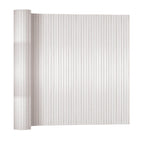 Cerramiento sintético LISTA Privanet color blanco de doble cara para vallas y terrazas.