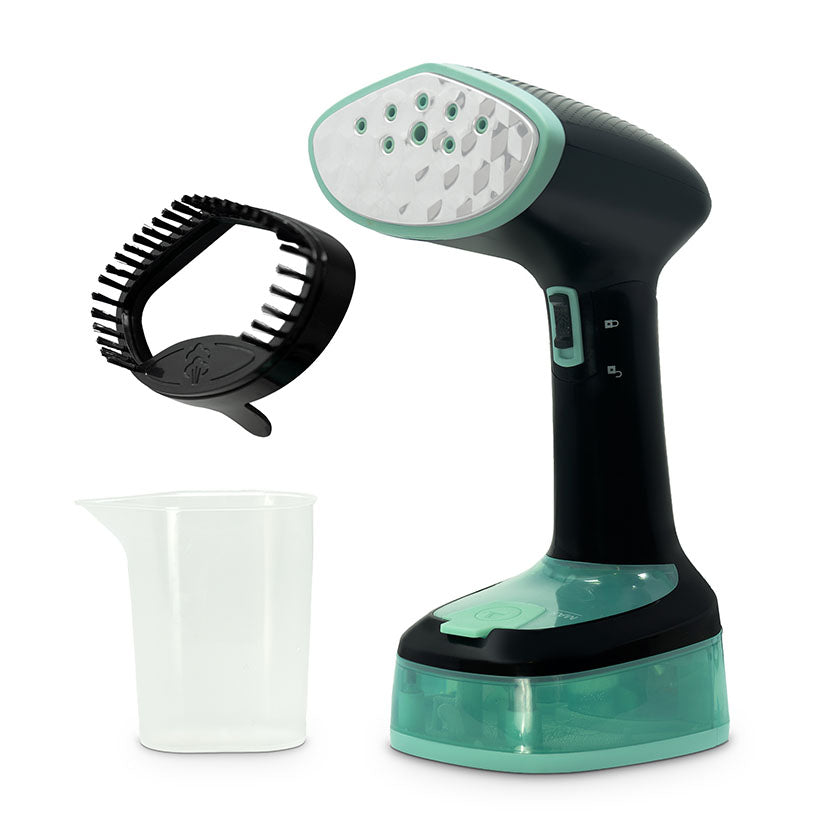 Set completo JOCCA 2493 con plancha vertical, accesorio de cepillo y vaso medidor de agua