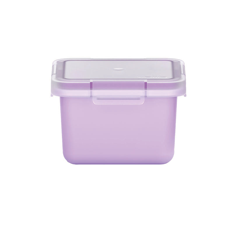 Fiambrera Valira hermética color malva de 400ml para transporte de alimentos