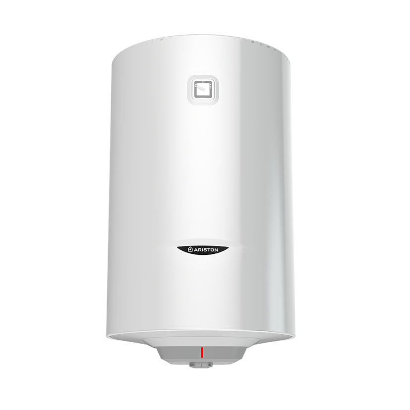 Diseño cilíndrico Ariston Pro1 R Dry con logotipo y detalles de acabado