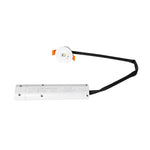 Kit completo de luz de emergencia DUOLEC con batería externa y cableado