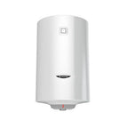 Vista frontal termo Ariston Pro1 R Dry con indicador de temperatura analógico