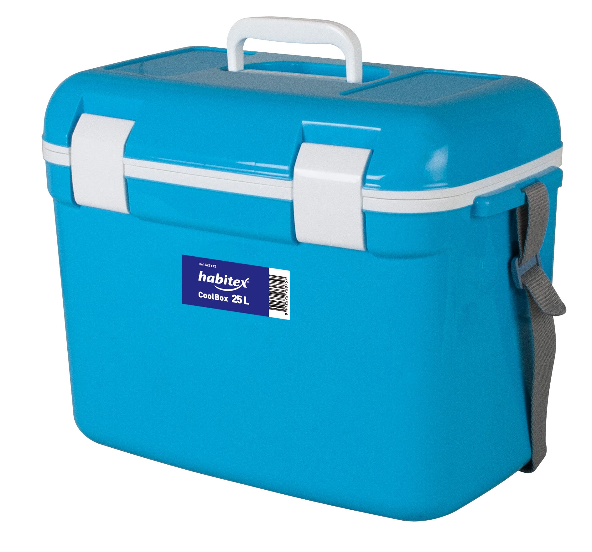 Nevera Rígida Azul con Cierre Hermético de Seguridad (7L, 13L, 25L, 35L)
