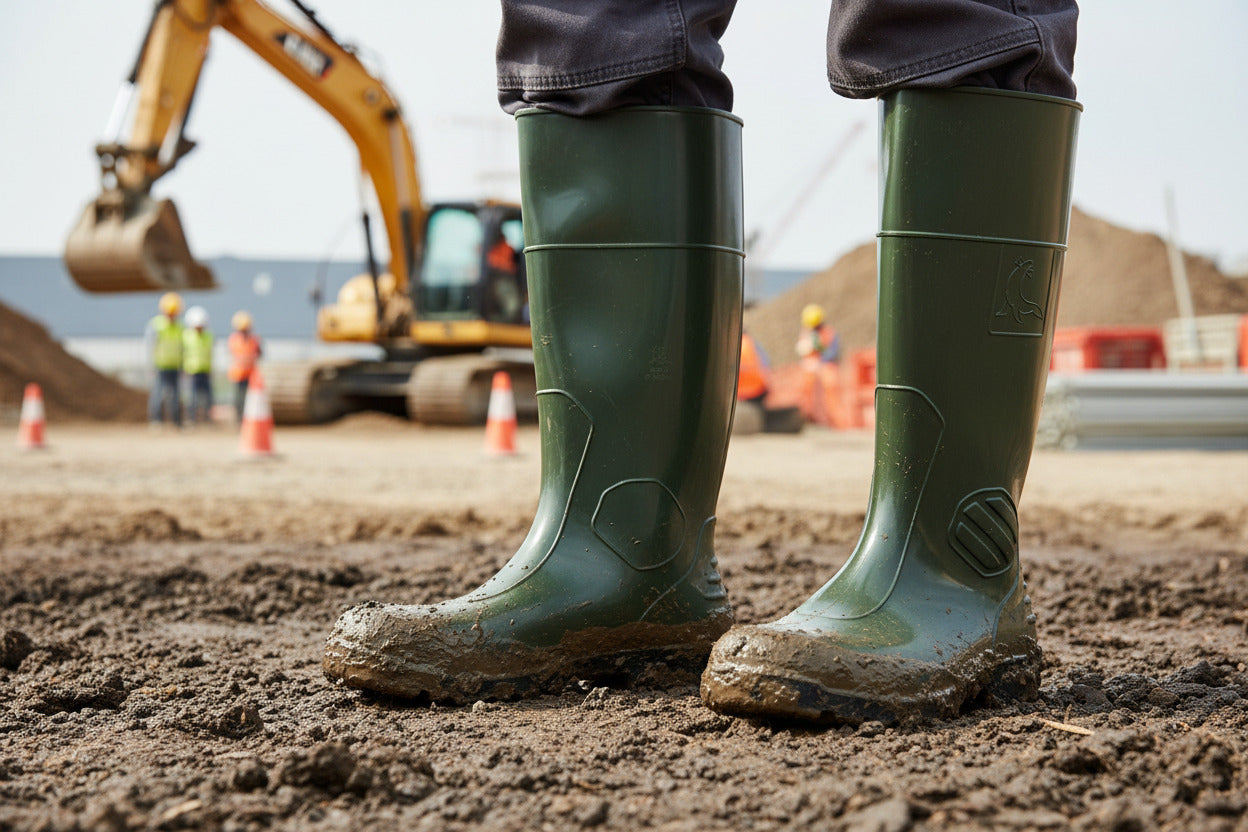 Bota Mavinsa 317 Oliva S5 con Puntera y Plantilla Seguridad