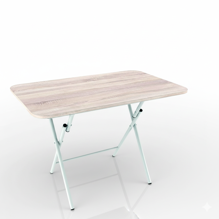 Mesa Plegable Comedor/Escritorio Nordic 110 x 70 cm – Madera y Metal
