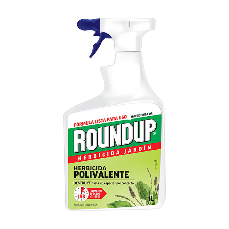 Pistola Herbicida Roundup 1L | Accion Rapida 1 Hora y 70 Especies