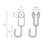 Polea Pérgola Exterior Micel TLD17 Acero Inox - Pack 5 uds