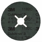 Disco de Fibra 3M™ Cubitron™ 3 para Desbaste - Grano 36+ a 80+