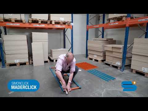 Estantería Simon Rack Maderclick 5 Estantes 150kg/balda