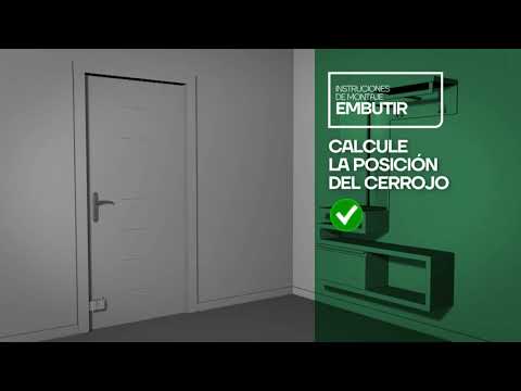 Cerradura Invisible Arregui con Alarma 130dB y 4 Mandos
