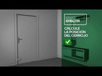 Cerradura Invisible Arregui con Alarma 130dB y 4 Mandos