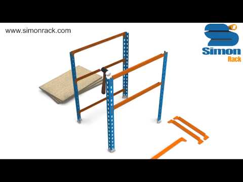 Estanteria Metalica Habitex Kit Mega 45 2000x1500x450mm 400kg Carga Por Balda Industrial