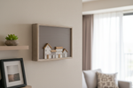 Tapa Contador Decorativa en apartamento